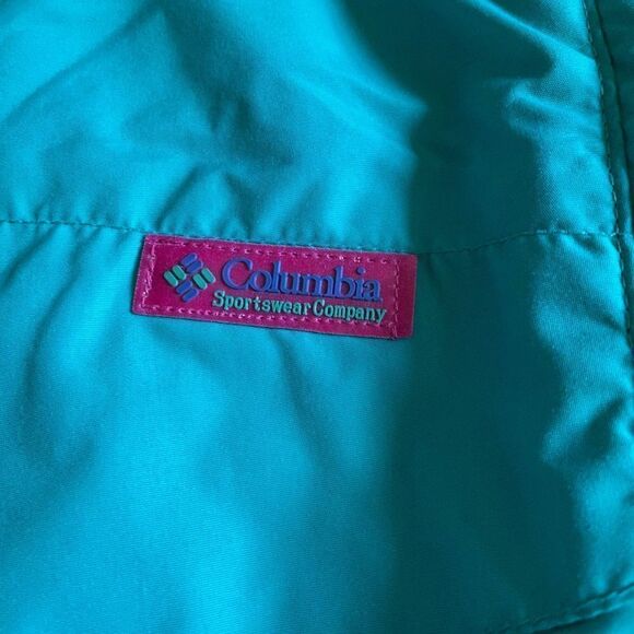 Columbia Vintage Whirlibird Coat Womens Size XL Teal‎ - Picture 7 of 15